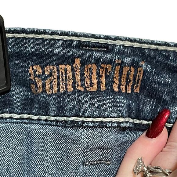 Silver Jeans Co- Women’s Santorini Low Rise Cropped Striaght Leg, Size 36 - Picture 3 of 13